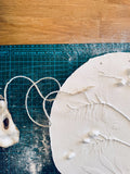 Frühlings-Workshop: Gips-Relief